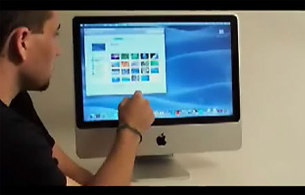 apple computer touch screens